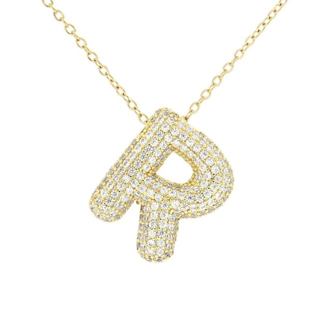 Collana lettera R 