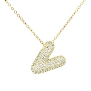 Collana lettera  V 