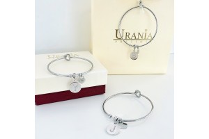 Bracciali con iniziale pendente