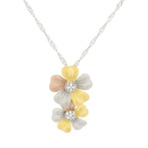 Collana Sidney Fiore Tricolore