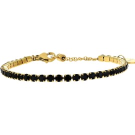 Bracciale Choker Dorato Nero Bracciale Choker Dorato Nero