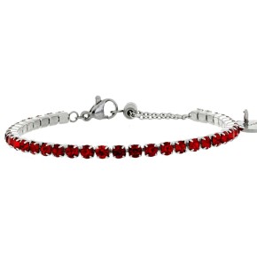 Bracciale Choker Rosso
