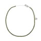 Collana Choker Verde Oliva Collana Choker Verde Oliva