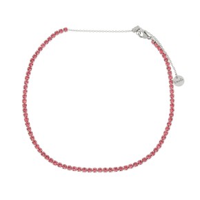 Collana Choker Rosa Collana Choker Rosa