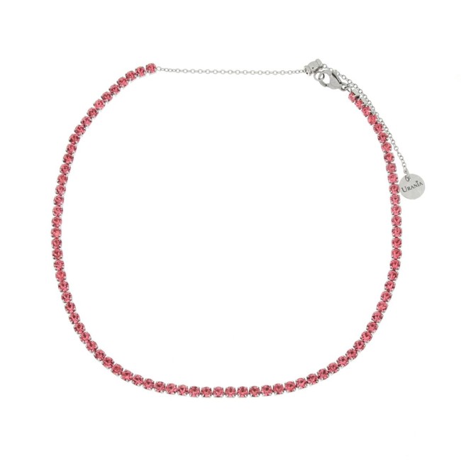 Collana Choker Rosa Collana Choker Rosa