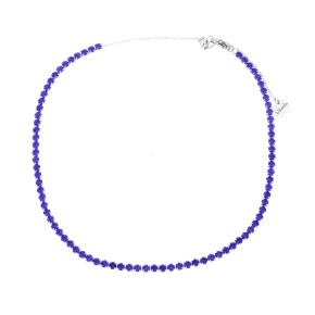 Collana Choker Blu