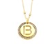 Collana Lunga Lettera B Dorata