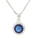 Collana Dubai regolabile punto luce in argento 925