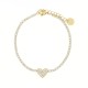 Bracciale Adana brillante con cuore