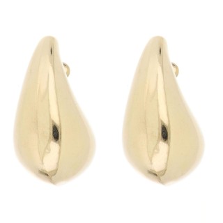Anello Solitario Goccia oro giallo - Monetti orologeria e gioielleria
