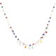 Collana Varsavia con stelline e perline multicolor