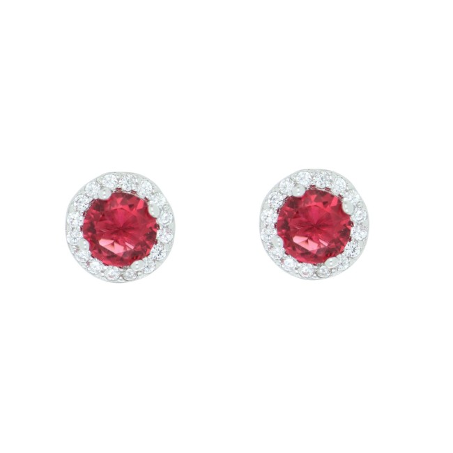 Orecchini Dubai punto luce in argento 925 zirconi e cristalli