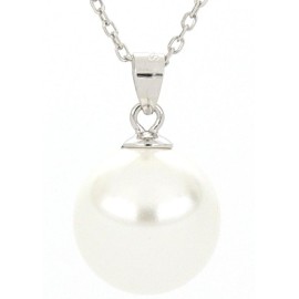 Collana Perla 12 MM pendente 