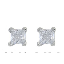 Orecchini Punti Luce Quadrati 3X3 MM