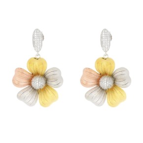 Orecchini Sidney Fiori Tricolore