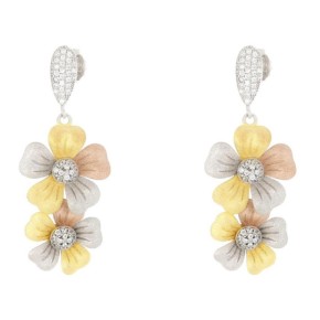 Orecchini Sidney Fiori Tricolore